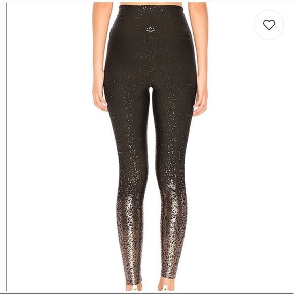 Beyond Yoga Alloy Gunmetal Ombré High Waist Midi Leggings - Picture 4 of 10